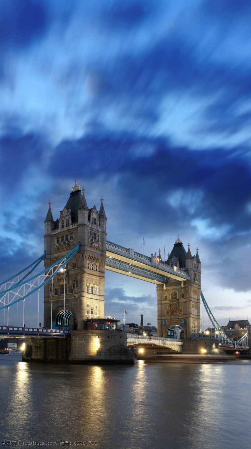 伦敦桥风景 外国桥梁 精美的桥梁 泰晤士河 灯光 蓝天 白云 旅游摄影 国外旅游