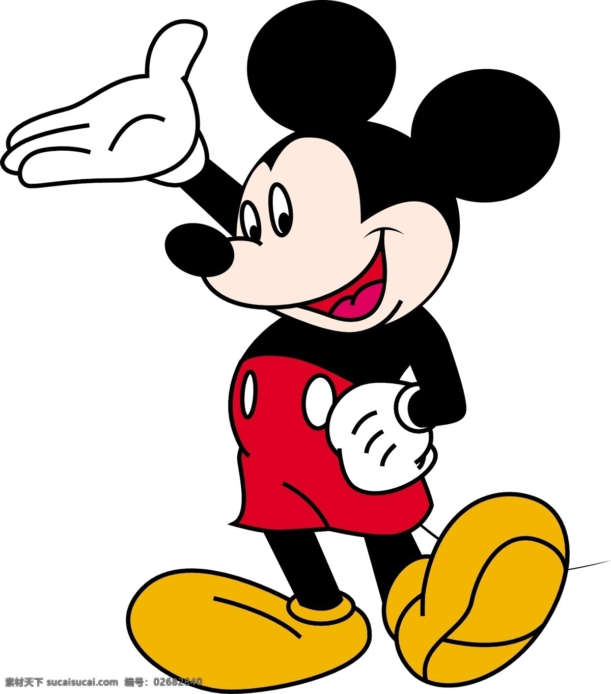 米老鼠 mickey mouse 迪斯尼 卡通 美国 矢量 矢量素材 其他矢量