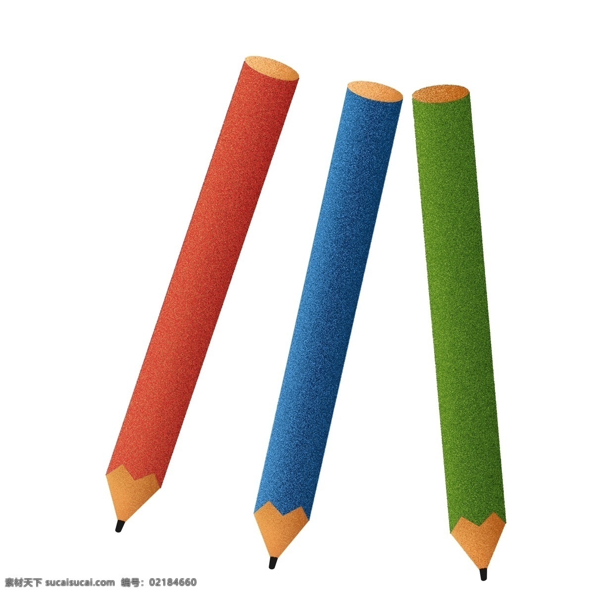 纯 原创 铅笔 儿童 文具 笔 彩色铅笔 儿童文具 学生文具 文具插画 幼儿园用具 学习工具