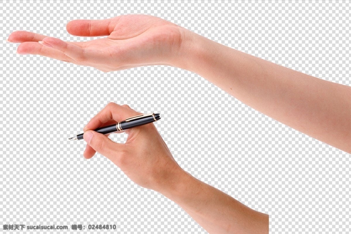 写字的手 展示 物品 手 笔 胳膊 展示物品的手 拿笔的手