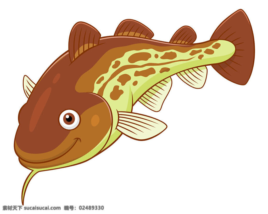 卡通海鱼漫画 海洋生物 卡通插画 卡通漫画 卡通动物 水中生物 生物世界 矢量素材 海鱼