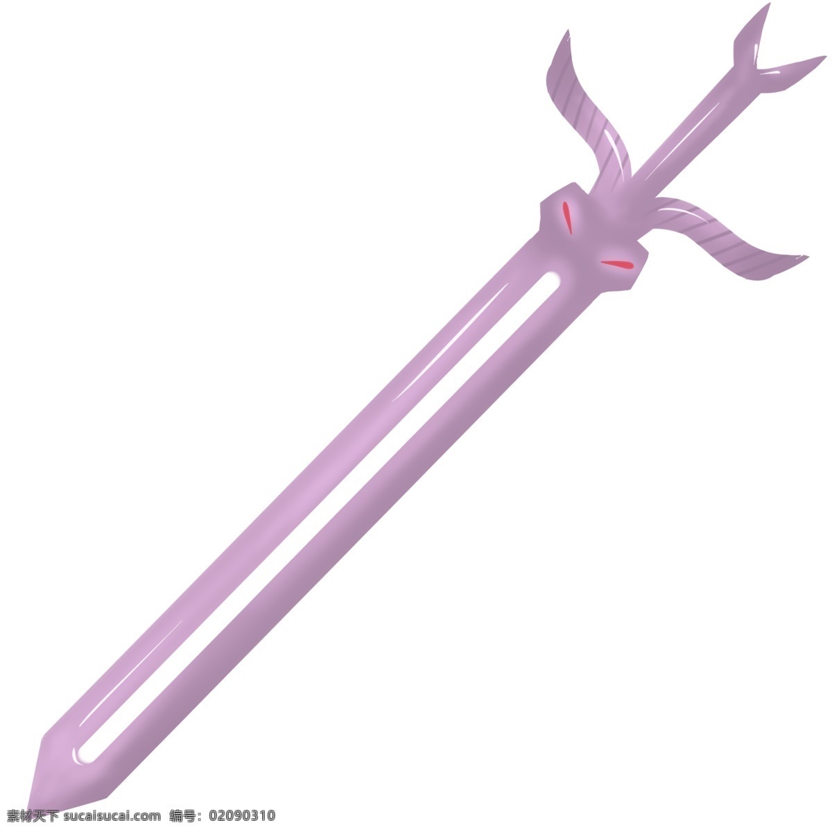 紫色 长剑 装饰 插画 紫色的长剑 锋利的长剑 漂亮的长剑 创意长剑 古风长剑 武器长剑 长剑装饰