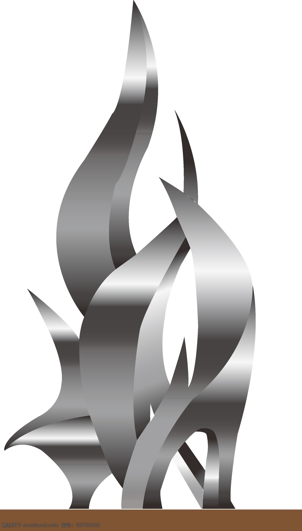 金属标志素材 logo标志 金属质感