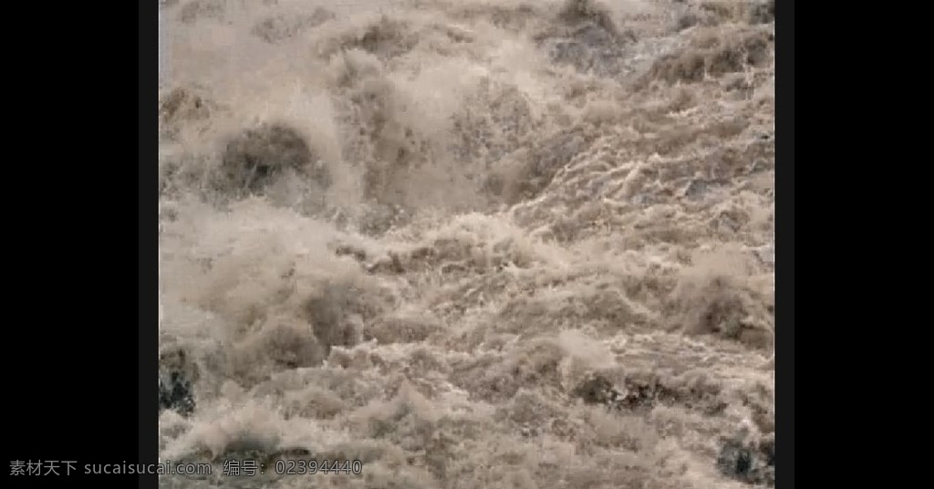 水波山洪 水波 山洪 流水 实用标清素材 标清实拍素材 标清影视素材 多媒体设计 视频剪辑 avi 源文件