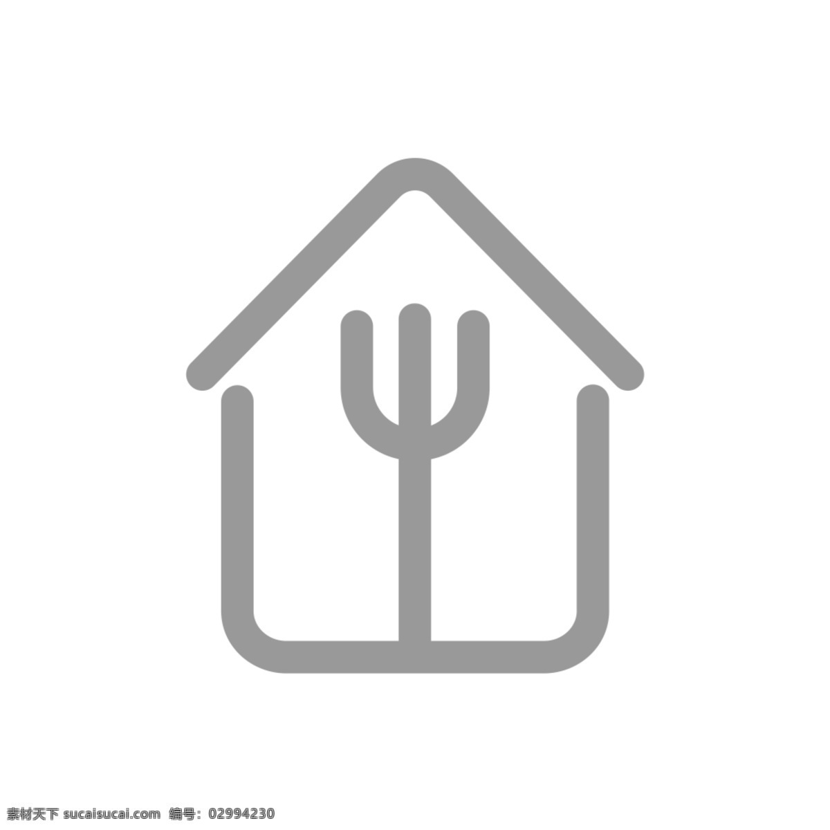 原创 绿色 健康 美食 tabbar 图标 简洁 icon 面性