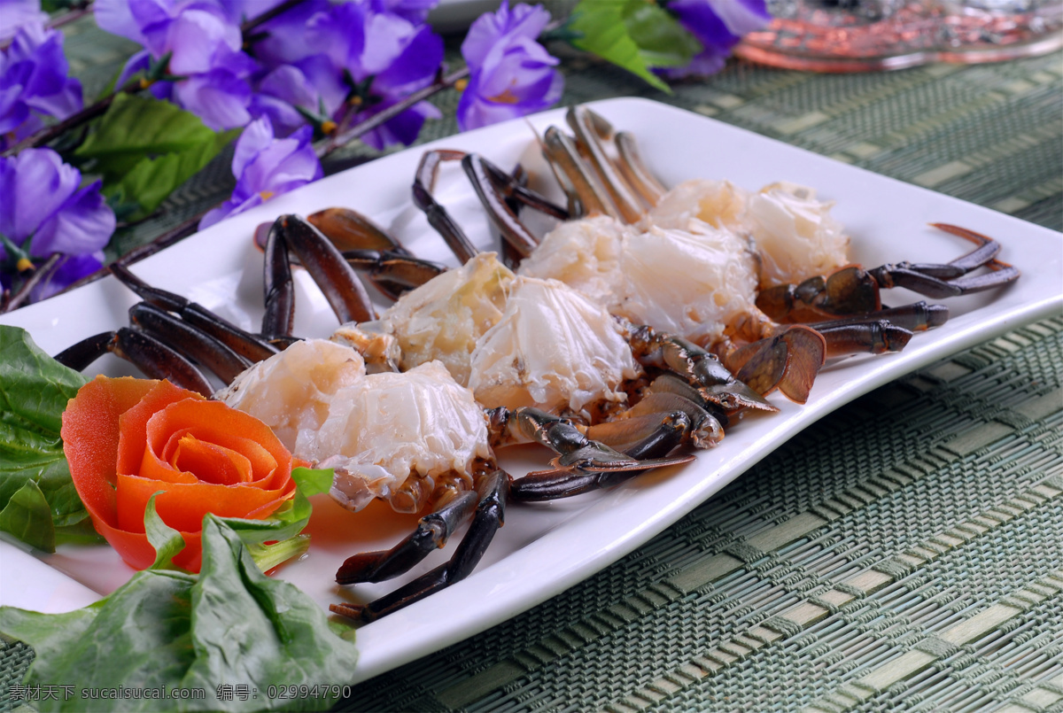 海鲜蟹肉 美食 传统美食 餐饮美食 高清菜谱用图
