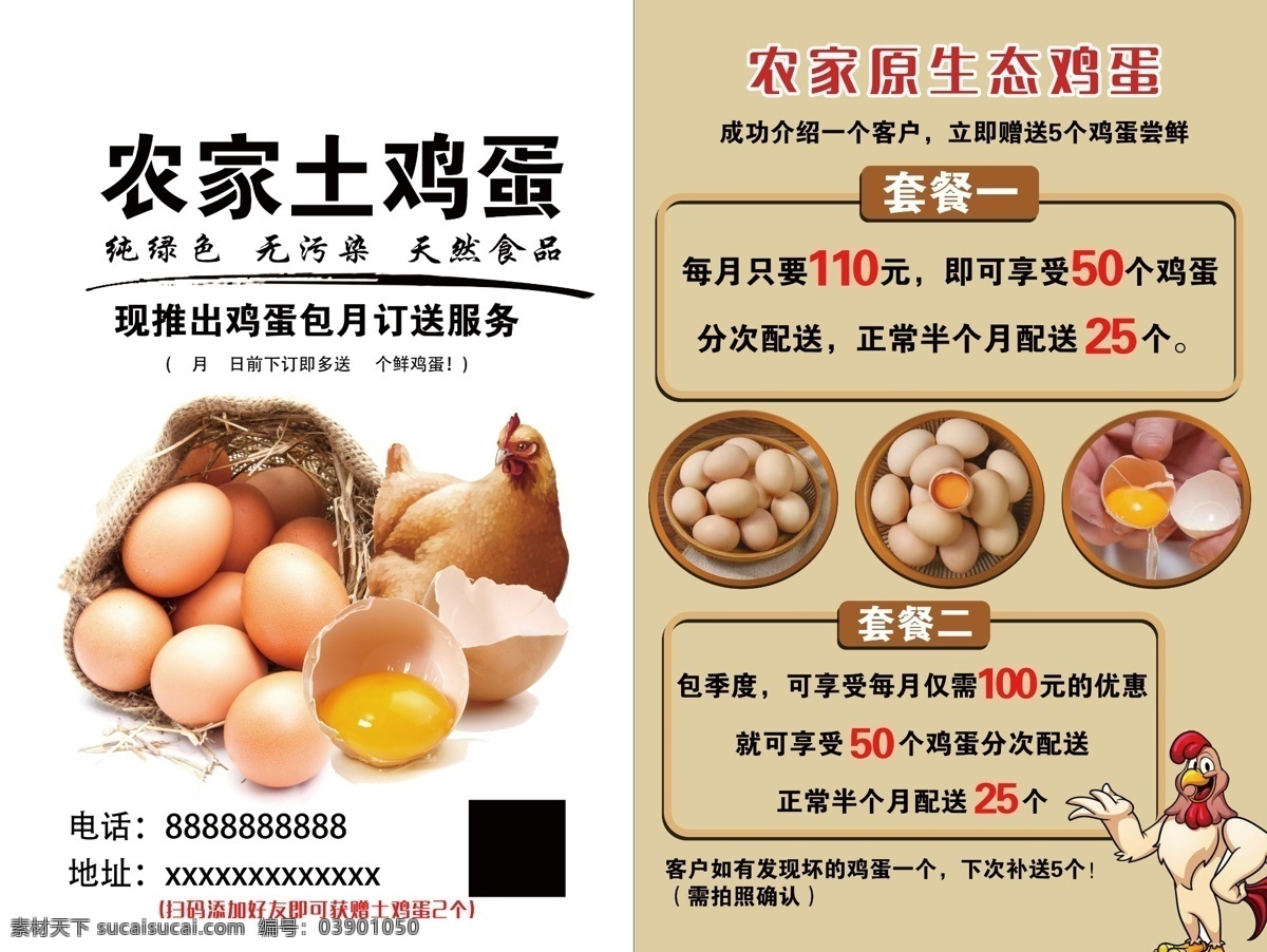 土 鸡蛋 宣传单 土鸡蛋 土鸡蛋宣传单 土鸡 活动宣传 活动页 农家 白色