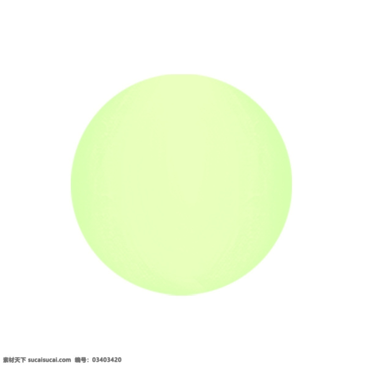 绿色 圆弧 圆球 元素 装饰 光泽 闪光 卡通插画 扁平化 几何