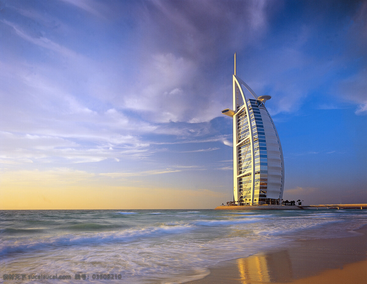 迪拜帆船酒店 帆船 旅游摄影 国外旅游 摄影图库 300