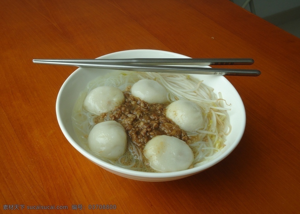 肉丸汤米粉 肉沫 肉沫汤米粉 肉丸 汤米粉 肉饼汤米粉 快餐 台湾美食 美食 风味小吃 餐饮美食 传统美食