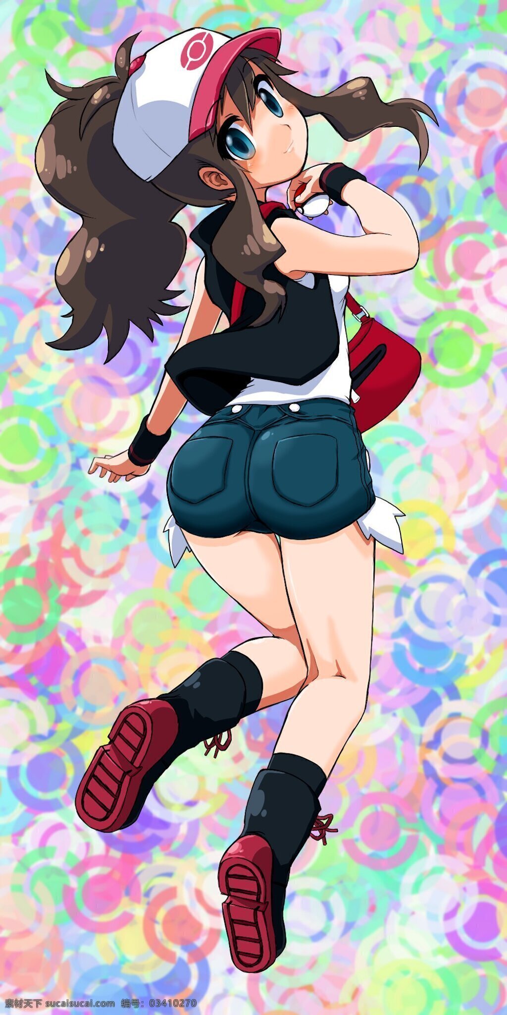 透子 touko 神奇宝贝 口袋妖怪 精灵球 少女 动漫 同人 动漫人物 动漫动画 粉色