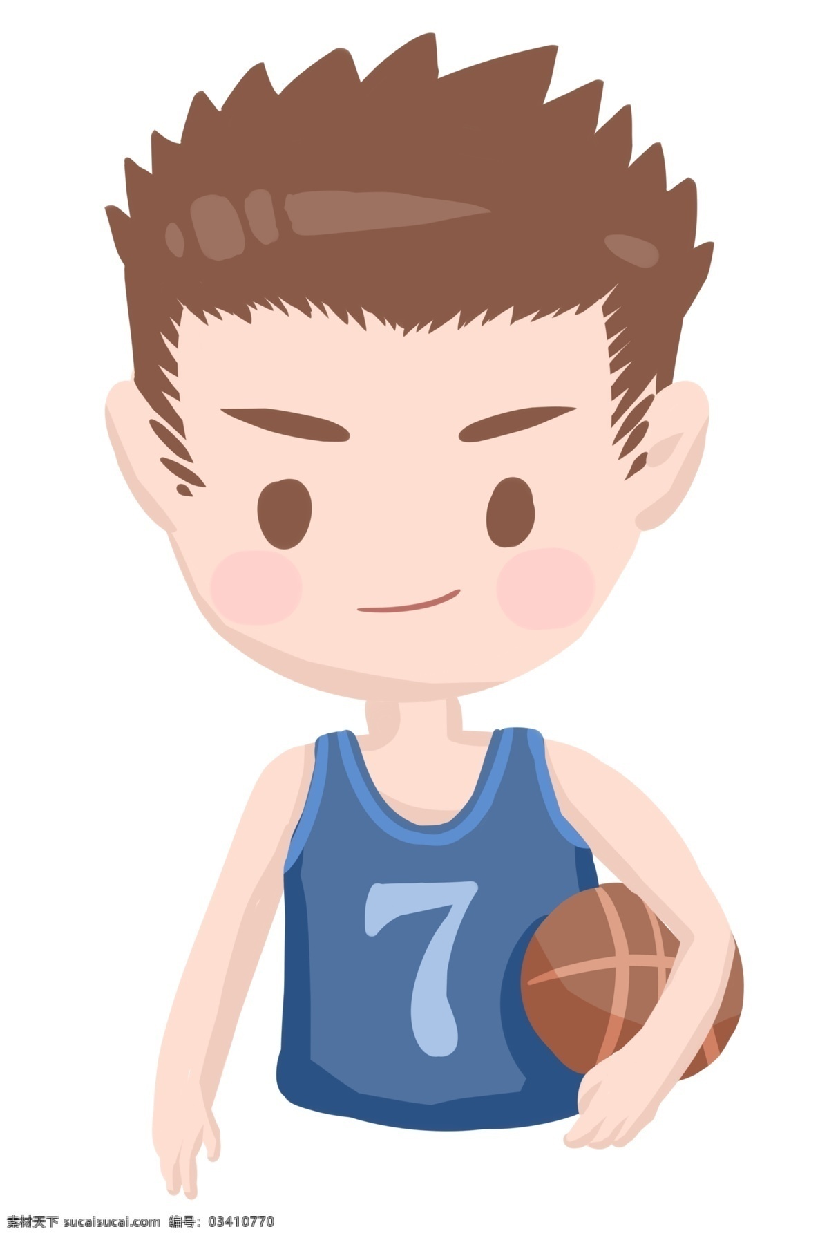 篮球 小 男孩 插画 黄色的篮球 圆形篮球 运动健身 篮球健身 可爱的小男孩 卡通人物