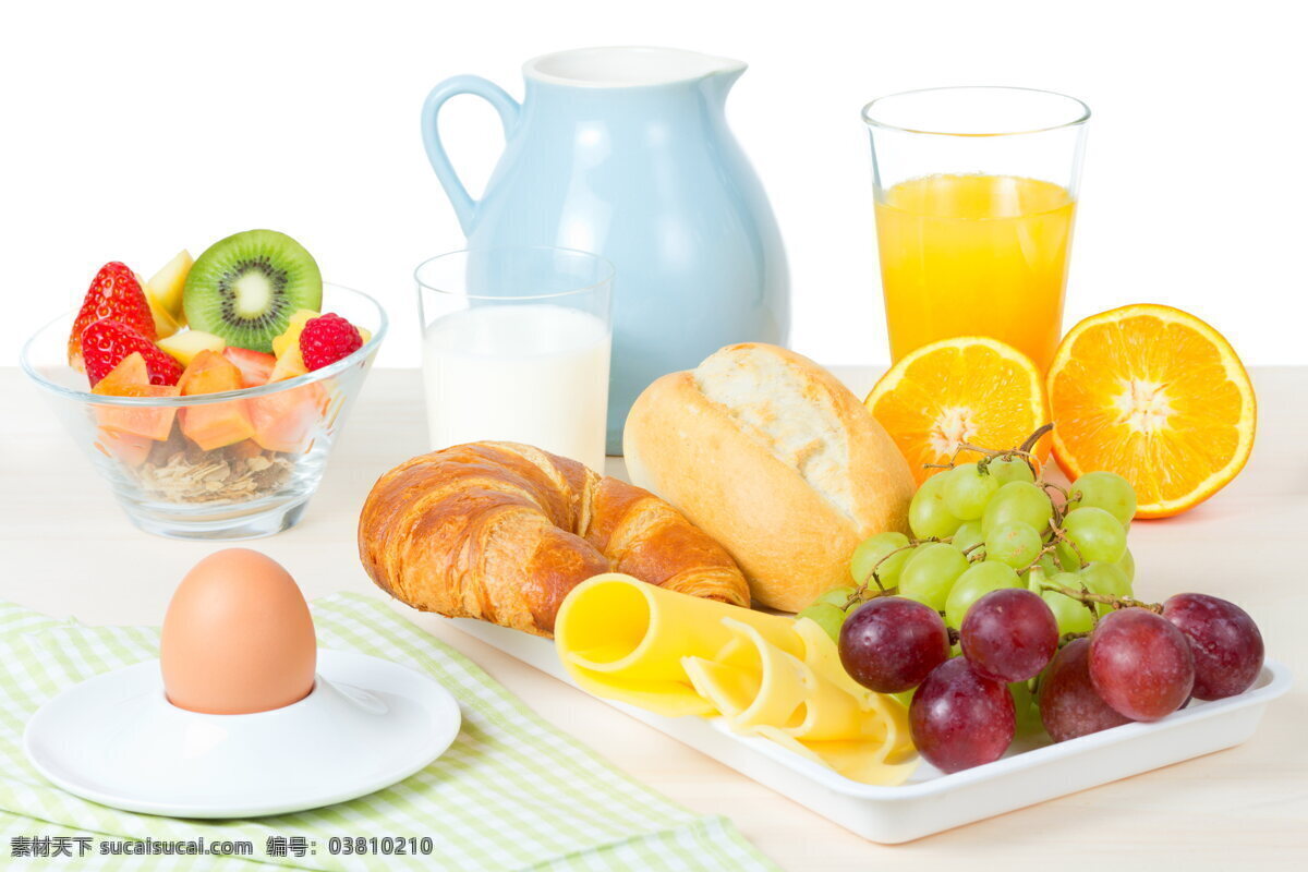 营养早餐 早餐搭配 营养 早餐 鸡蛋 面包