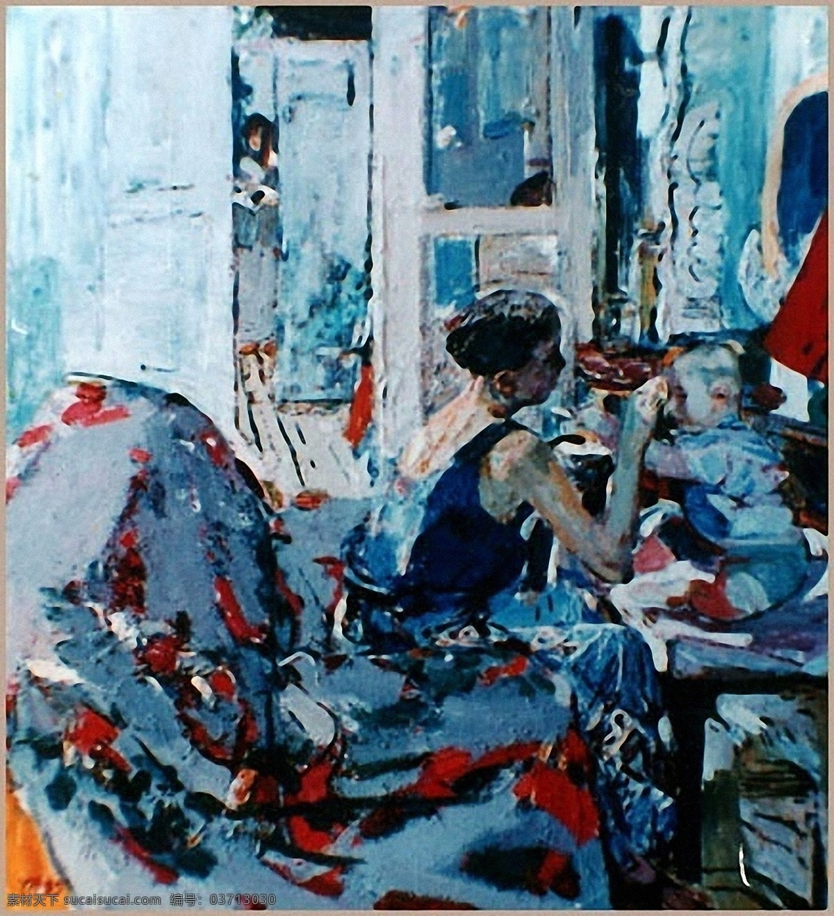 人物画 中国 油画 中国油画 设计素材 人物肖像 油画世界 书画美术 黑色