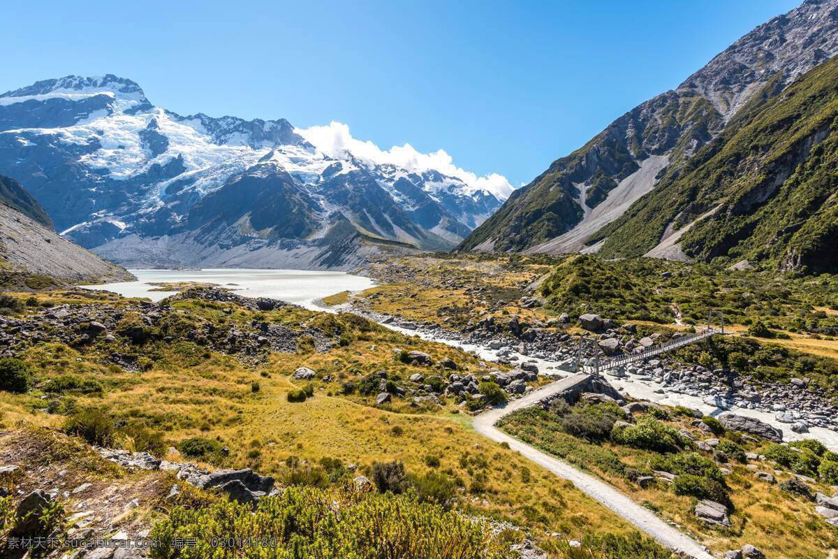 雪山 高原 山峰 草地 白云 美景 餐饮美食 传统美食