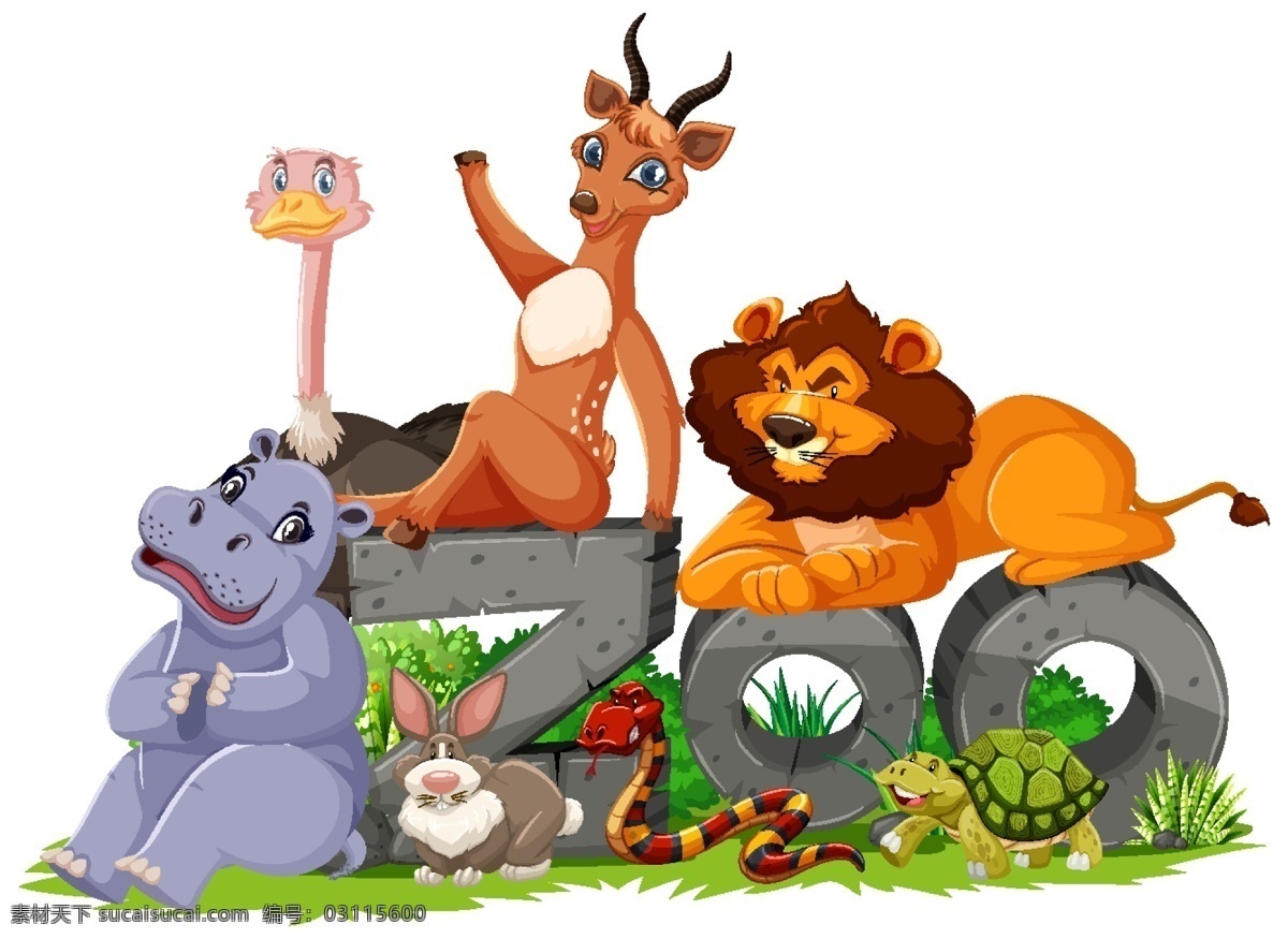 卡通动物图片 卡通动物 动物 动物世界 动物背景 动物底图 动物表演 动物展板 动物宣传画 可爱卡通动物 可爱动物 童话世界 动物王国 卡通动物配图 儿童绘 卡通动物生物 卡通设计