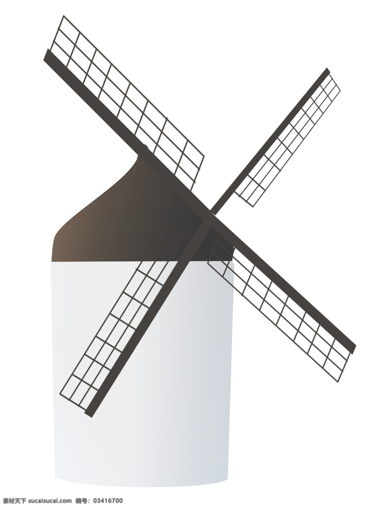 木质 风车 装饰 插画 白色的风车 漂亮的风车 创意风车 立体风车 精美风车 卡通风车 风车插画