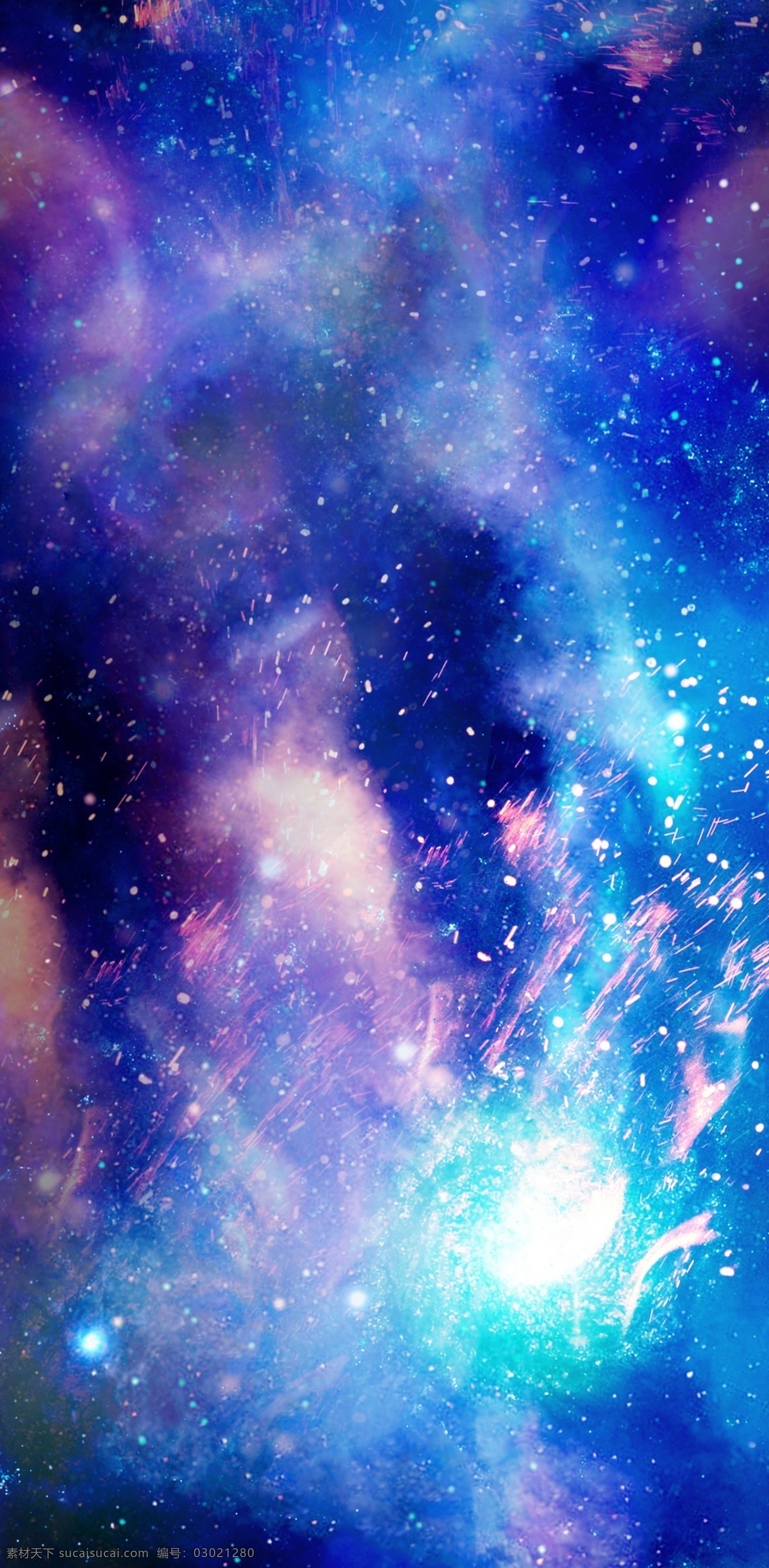原创 手绘 大气 科技 灵动 唯美 宇宙空间 手机壳 工业科技 次元 宣传 炫彩 空间 电子机械包装