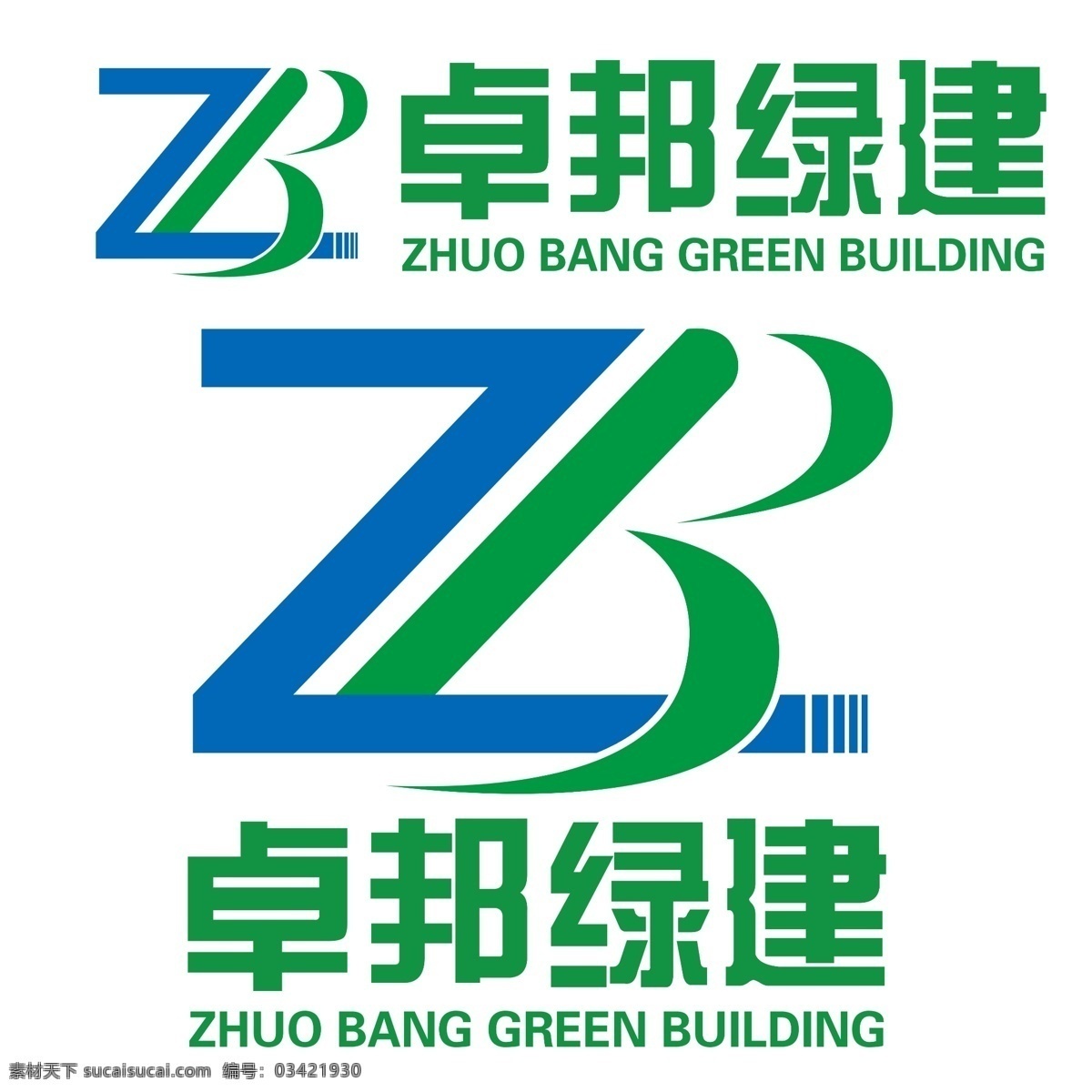 卓邦绿建logo素材图片下载-素材编号03421930-素材天下图库
