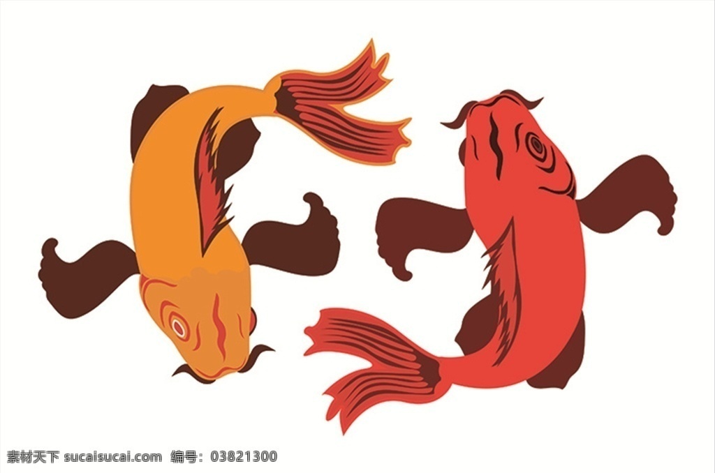 锦鲤 锦 鱼 中国 风 日本 日式 大海 锦鱼 中国风 日本风 日式风 海鱼 热带鱼 线条 底纹 印花 纹理 纹路