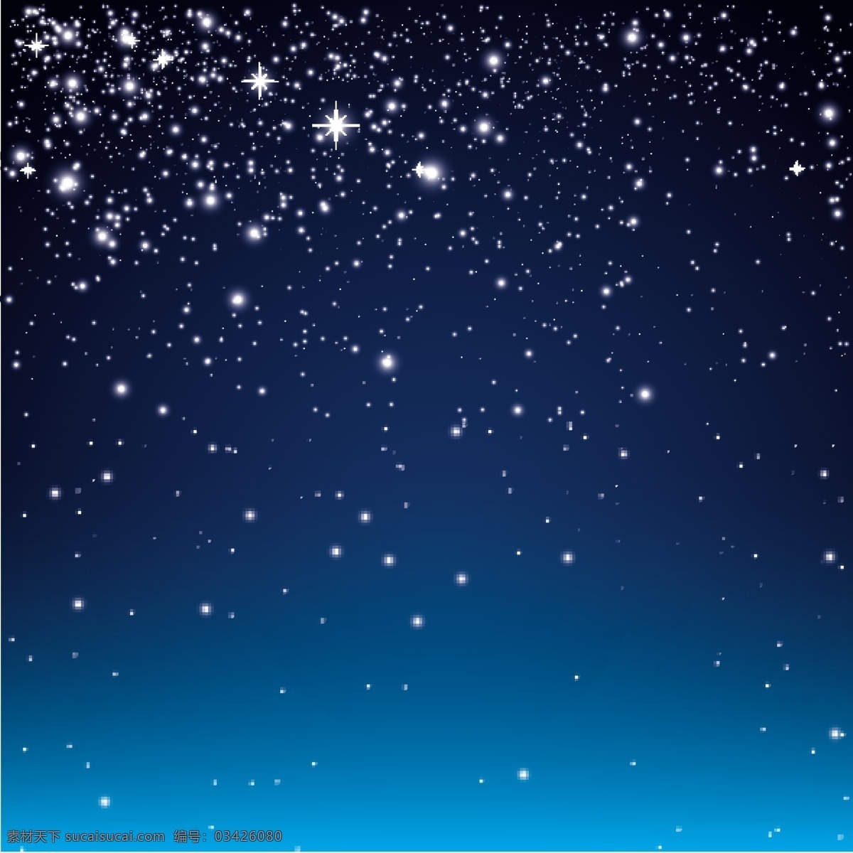 星星背景 星星 月亮 星空 黄色星空 晚安背景图片
