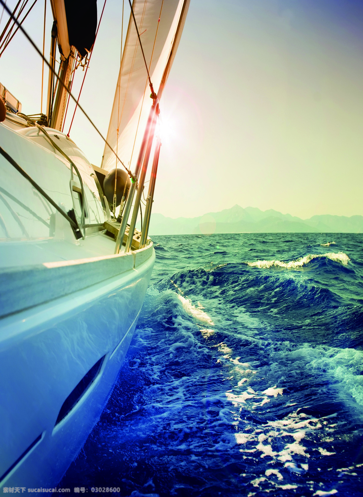 航海高清图 航海 海景 帆船 大海 海浪 风景 出海 海水 海域 自然风景 蓝色