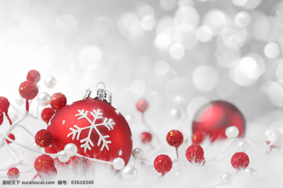 漂亮 红色 圣诞 吊球 红色圣诞吊球 圣诞彩球 圆形 圣诞装饰物 节日庆典 生活百科