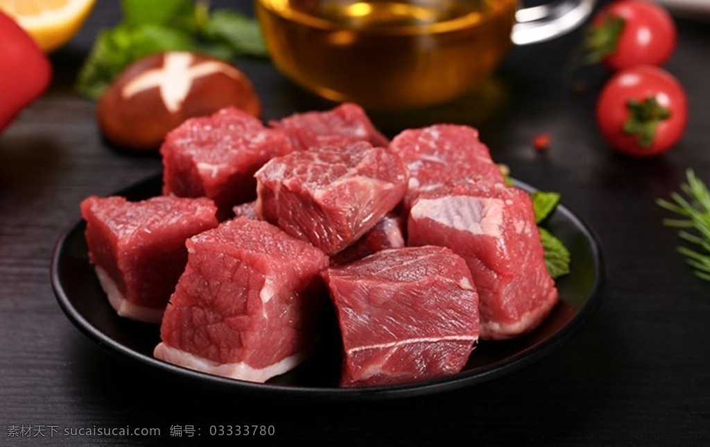 牛肉 肉 牛 背景 食材 餐饮美食 食物原料