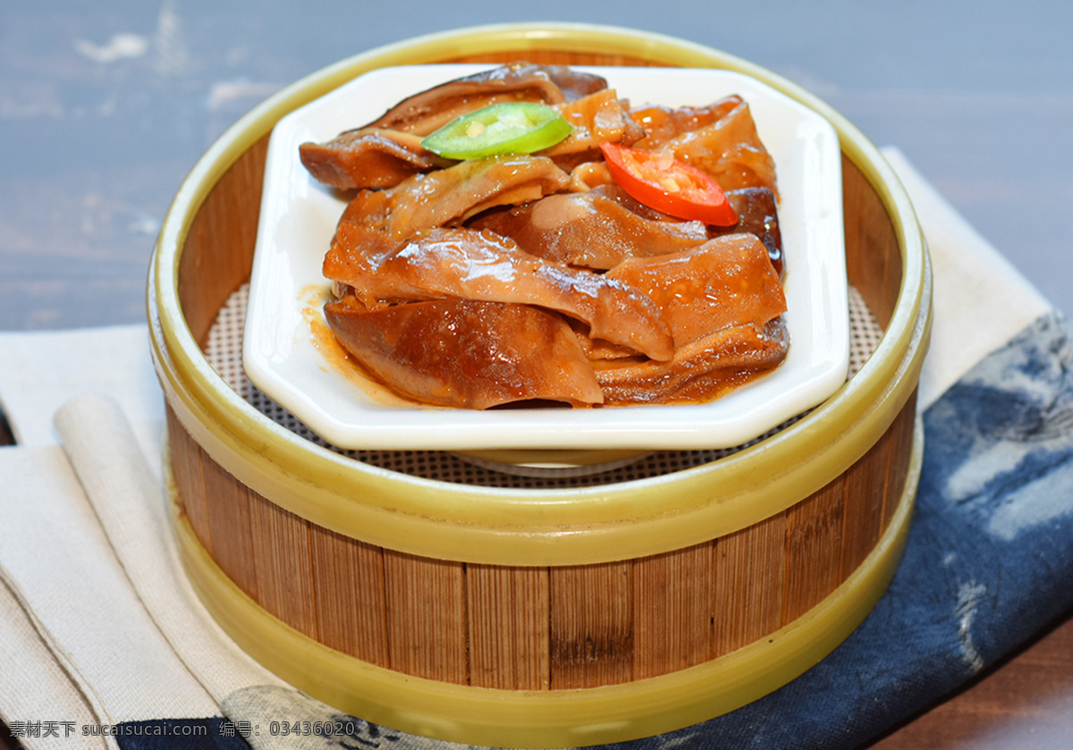 黑椒猪肚 猪肚 卤猪肚 广式点心 茶点 猪金钱 餐饮美食 传统美食