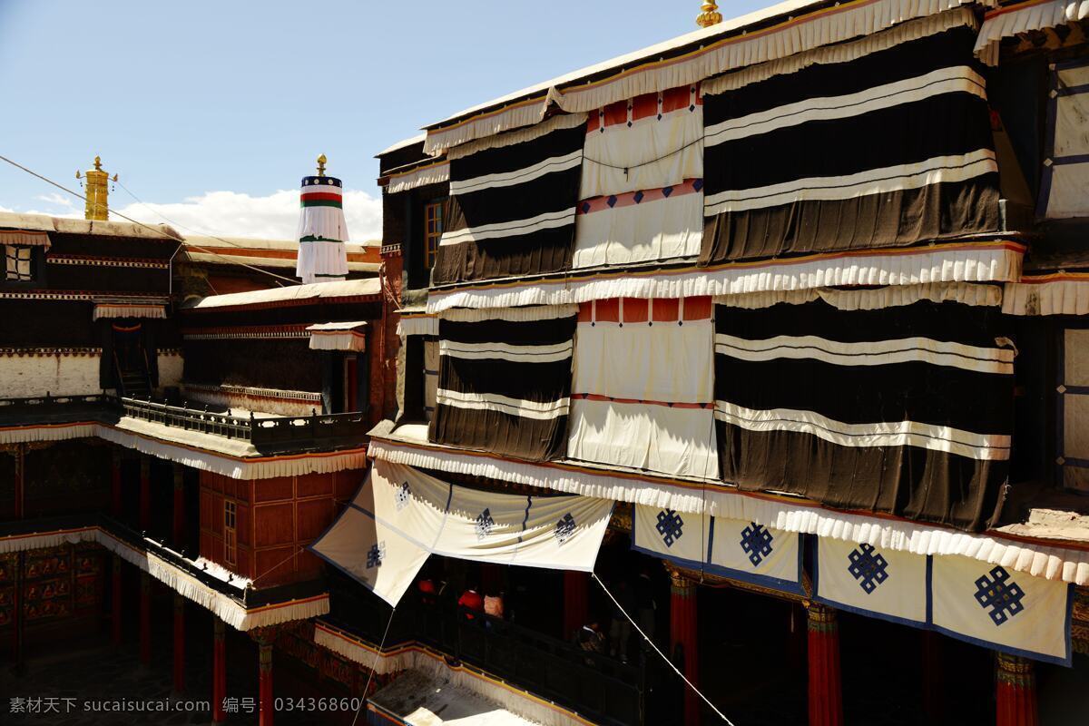 西藏 扎什伦布寺 风景