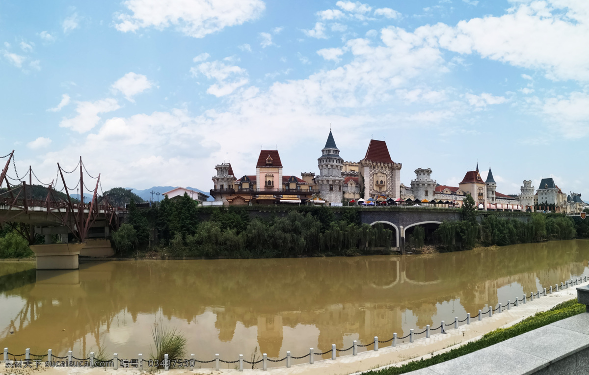 丽水冒险岛 城堡 水上世界 水上乐园 梦幻城保 自然景观 自然风景