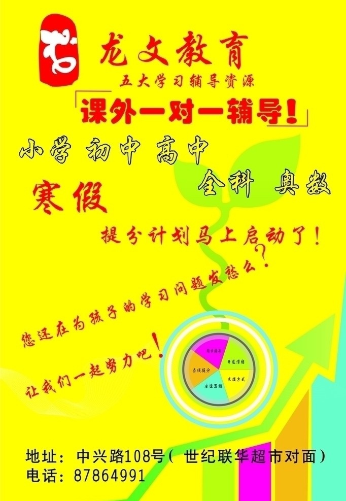 龙文 教育 龙文教育 海报 寒暑假海报 教师1对1 课外辅导 学习方法 学习光环 矢量