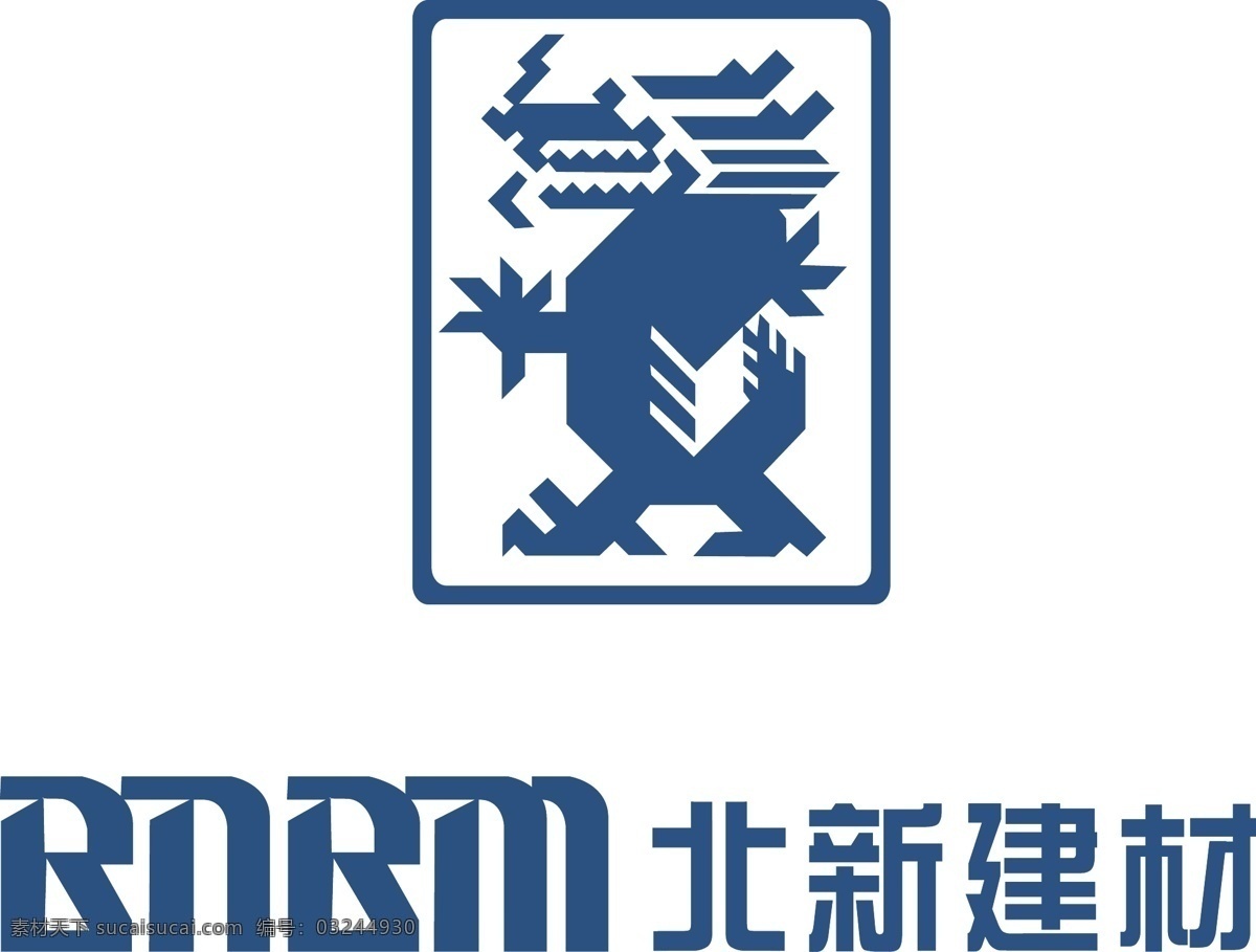 北新建材 标志 龙牌 logo 矢量图 标识标志图标 企业 矢量图库