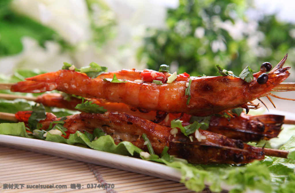 开背大虾 烧烤 海鲜 美食 高清大图 原创图片素材 餐饮美食 传统美食