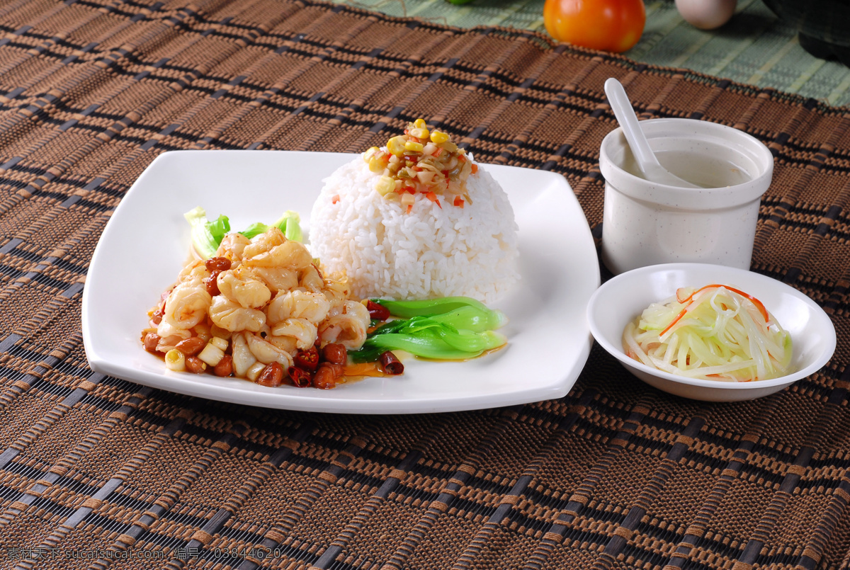 保虾仁套餐饭 美食 传统美食 餐饮美食 高清菜谱用图