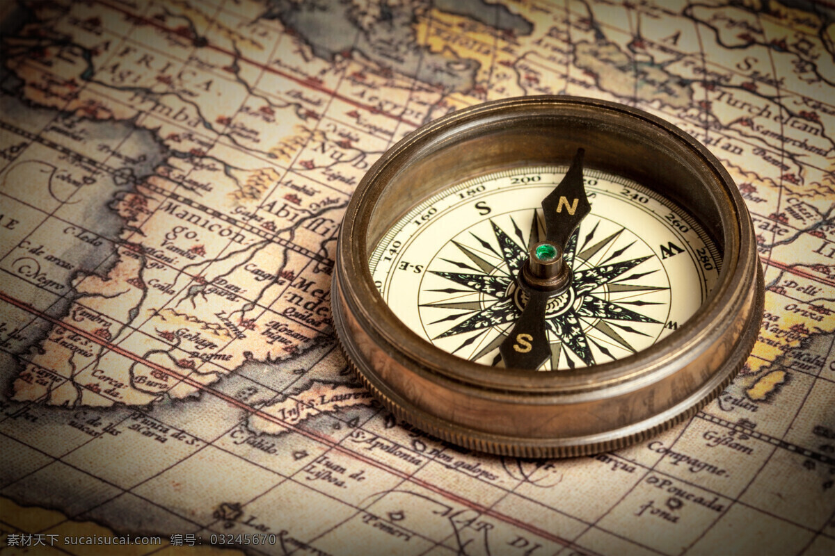 航海 地图 上 指南针 怀旧地图 航海地图 航海主题 复古主题 怀旧背景 其他类别 生活百科 黑色