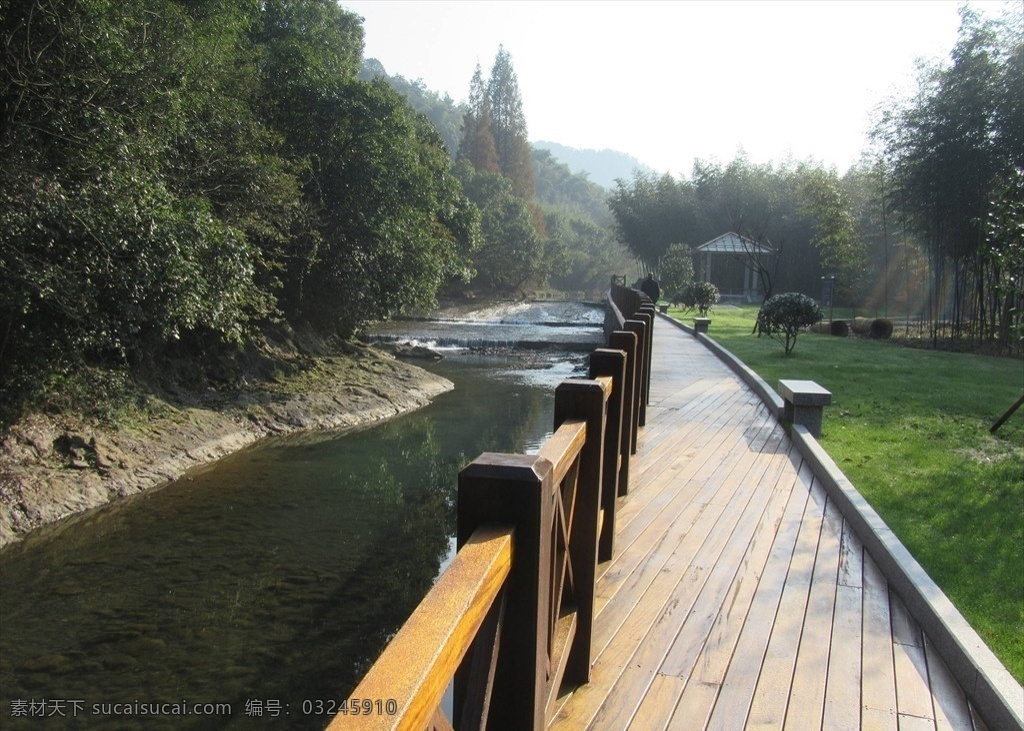 美丽乡村 游步道 小道 溪流 青山 绿水 自然景观 山水风景