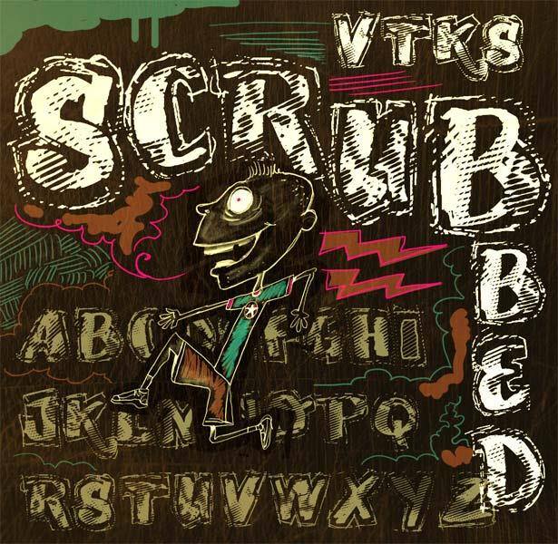 vtks 擦洗 字体 vtks擦洗 vtks设计 道格拉斯 vitkauskas scrubbed ttf truetype opentype 后记 eot 光学传递函数 adobe postscript 黑色