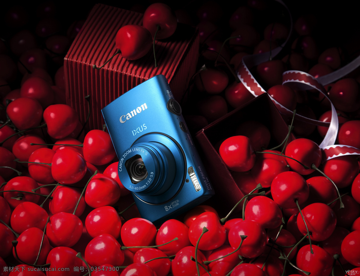 佳能 摄影器材 生活百科 数码 数码家电 数码相机 相机 全自动 5倍光学变焦 摄录双功能 深天蓝色 照相工具 电脑 型 之一 照相机图集