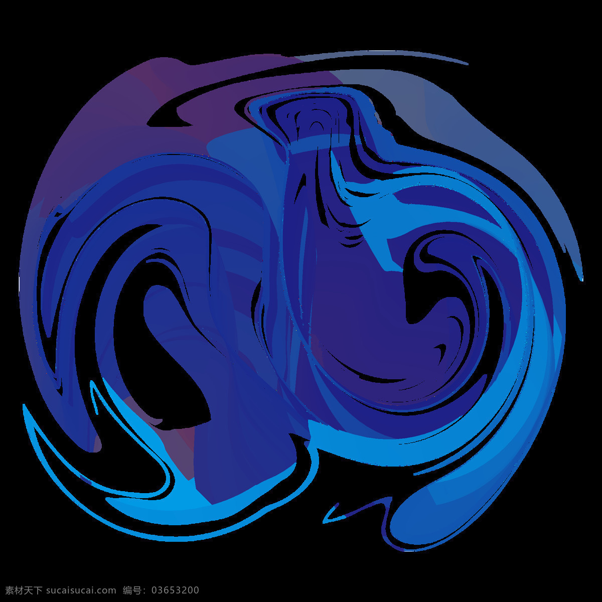 抽象 流动 水 纹 螺旋 流体 渐变 元素 水纹 迷彩