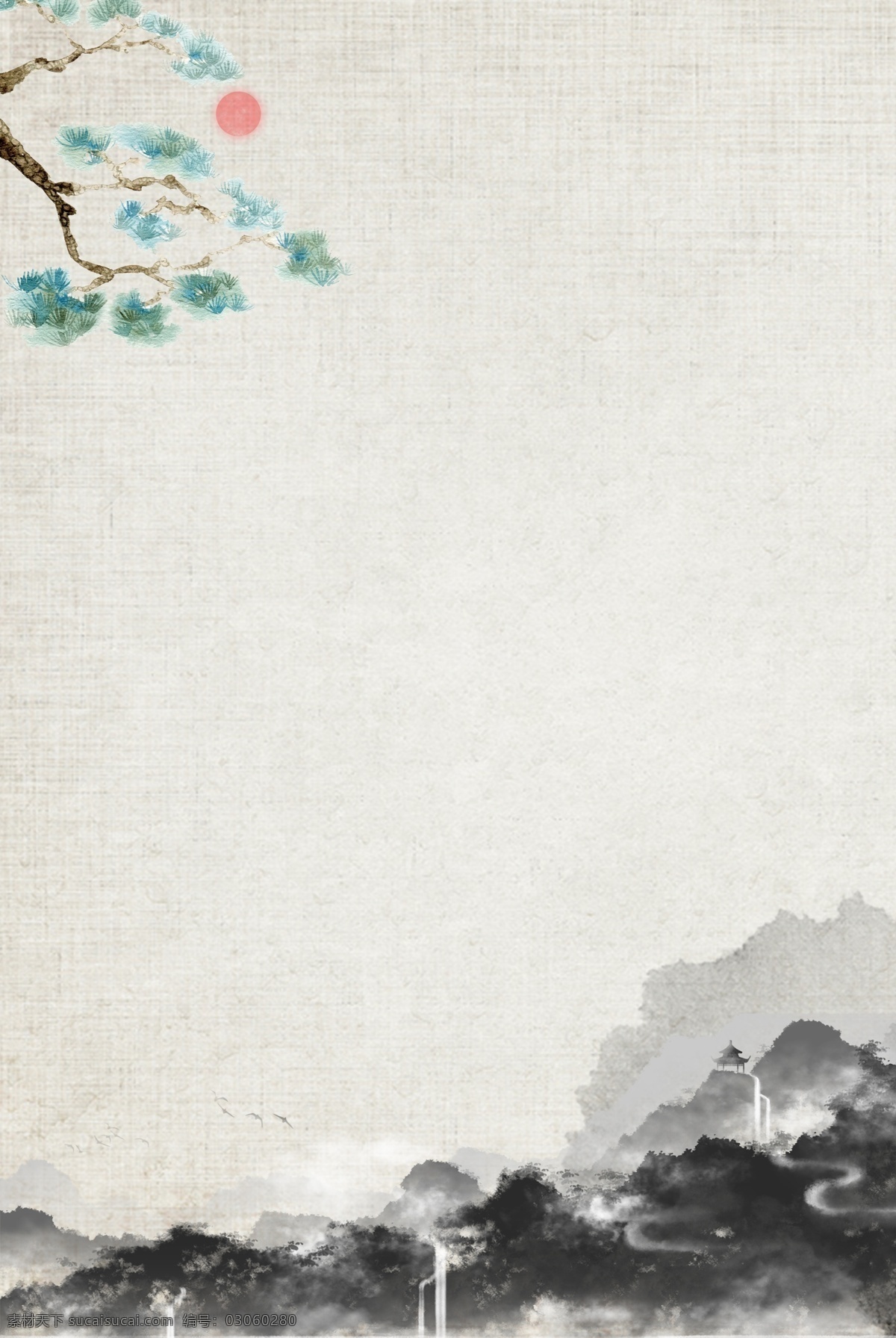 复古 风 灰色 简约 海报 banner 背景 复古风 灰色背景 简约风 海报背景 纹理 山水 花卉 淘宝 天猫