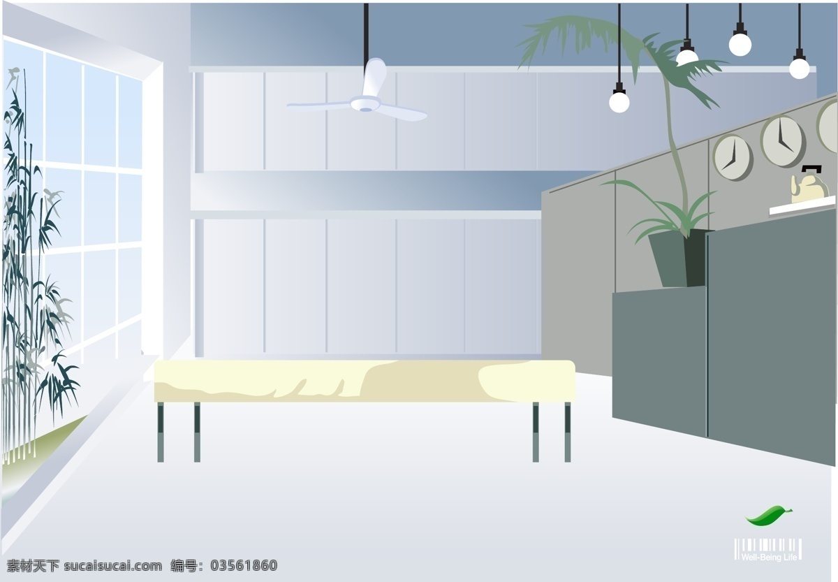 室内 立面 三维 三维效果图 室内立面 家居装饰素材 室内设计