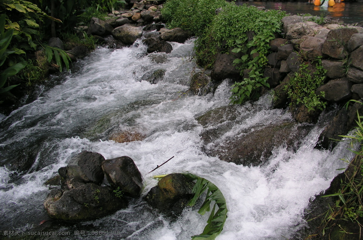 坝派巨泉瀑布 风景 大自然 山涧 瀑布 绿树 自然景观 山水风景