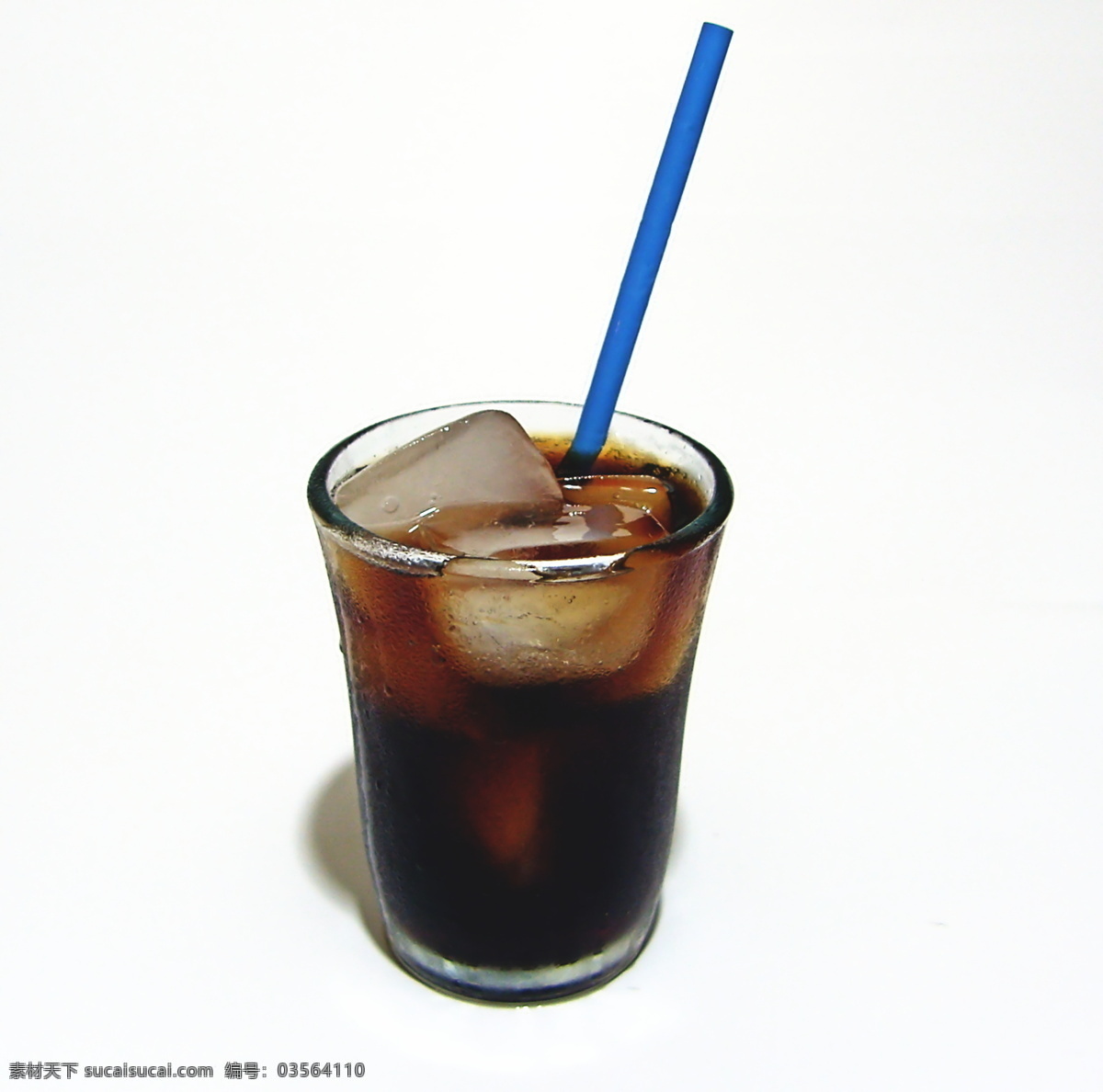 汽水 杯子 冰块 餐饮美食 褐色 可乐 蓝色 饮料 吸管 冰冷 饮料酒水 矢量图 日常生活