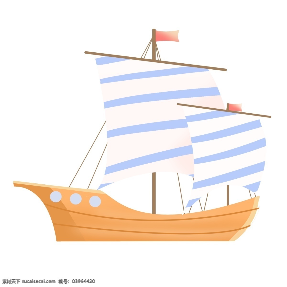 大海运输帆船 帆船 轮船 大海运输