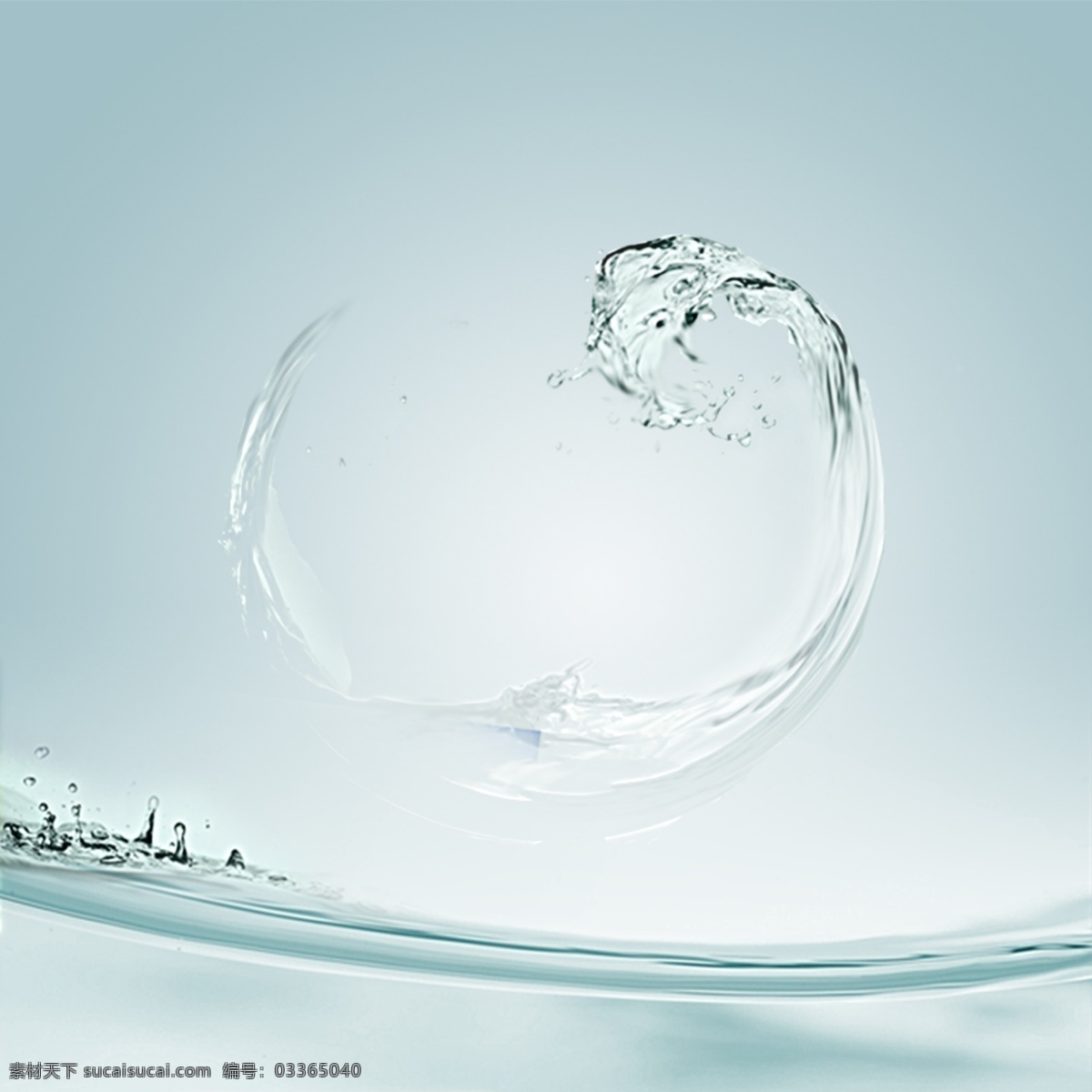 水珠 水面 水 水素材 气泡 动态水 水滴 水气泡 水泡 水花 水花溅起 分层
