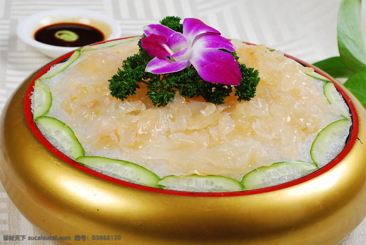 刺身海蜇 美食 传统美食 餐饮美食 高清菜谱用图