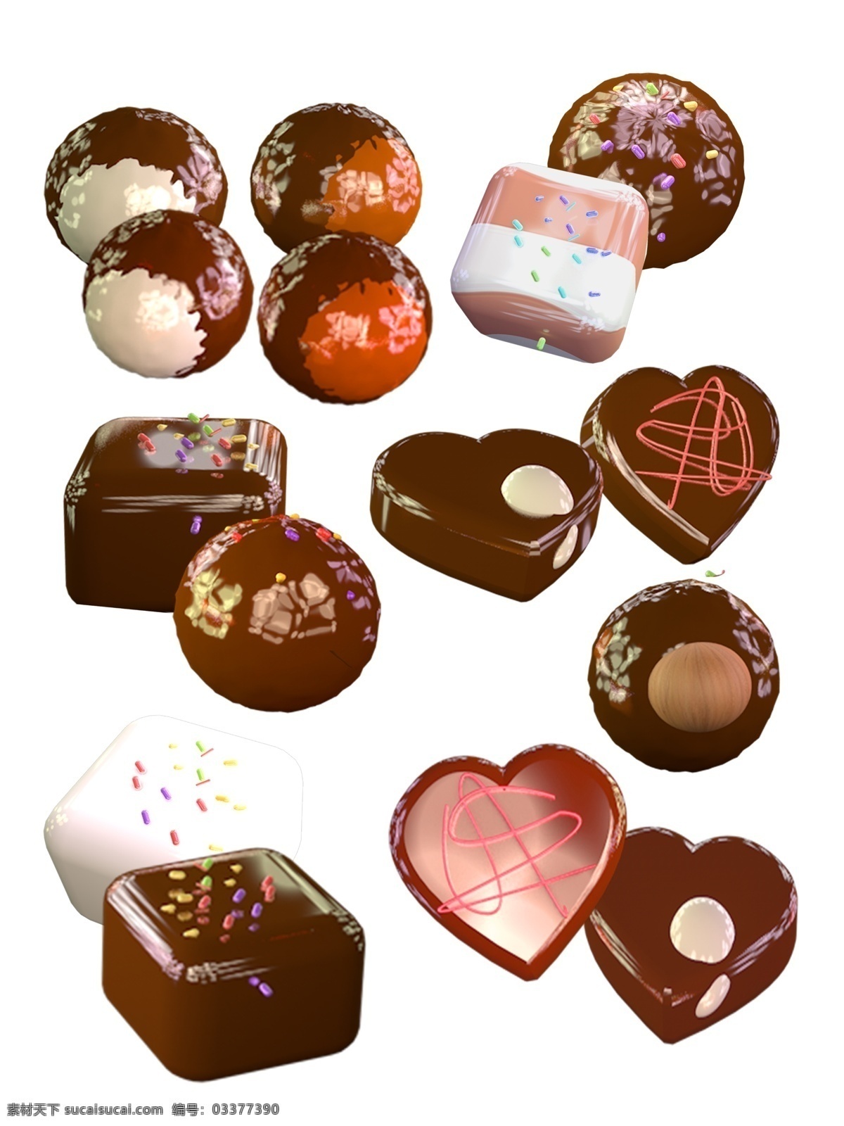 情人节 甜蜜 巧克力 套 图 写实 立体 免 抠 元素 爱情 礼物 美食 套图 免抠图 食物 可可豆 咖啡 甜品 诱人 三维 c4d