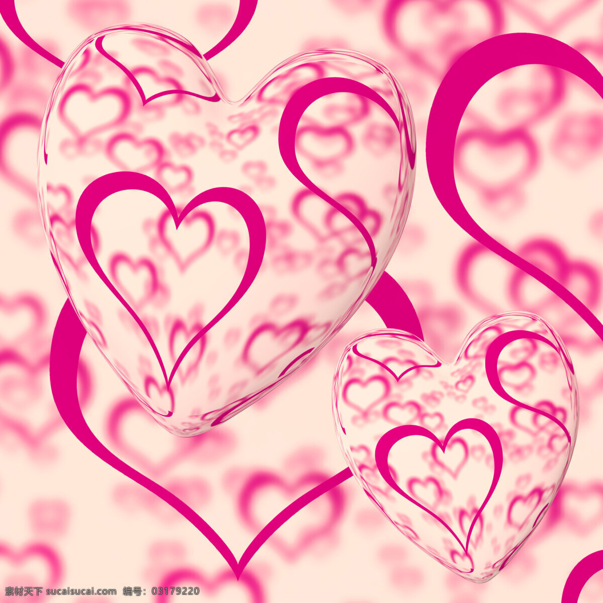 粉红色 心形 背景 显示 心脏 浪漫 爱情 情怀 文化艺术