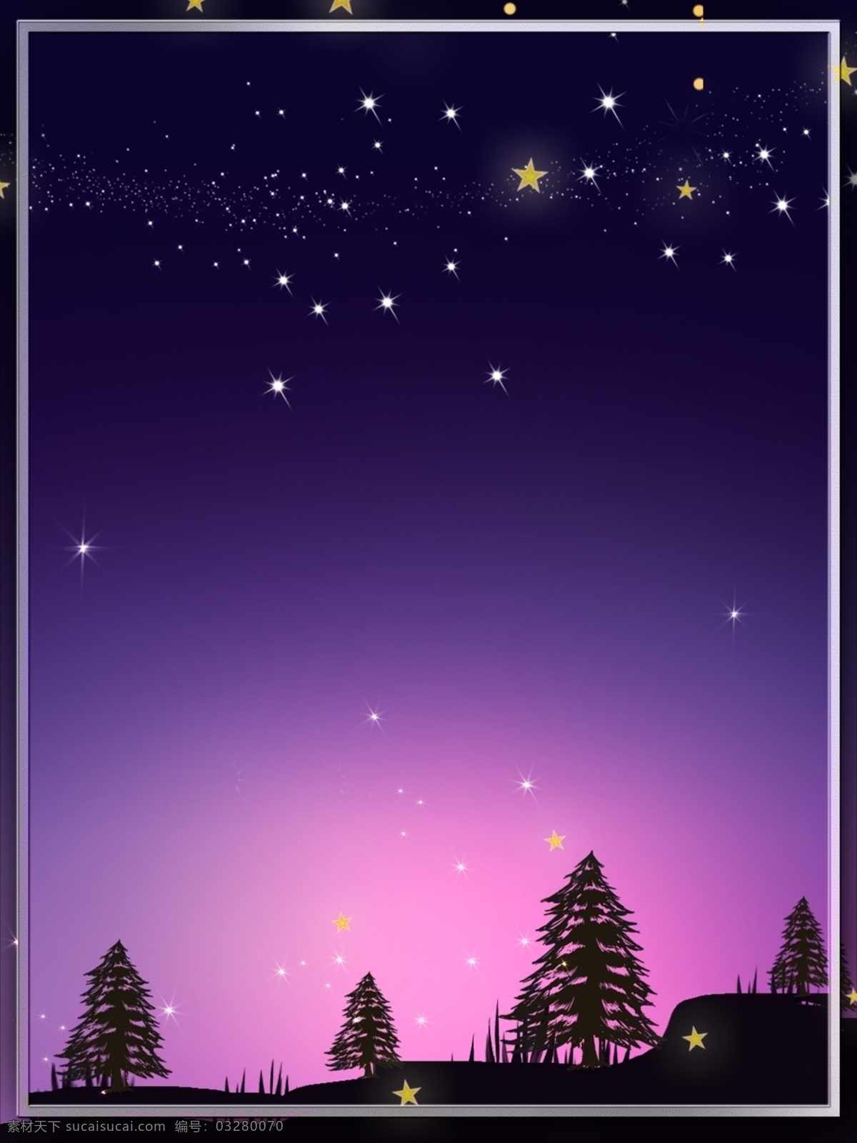 梦幻 小 清新 紫色 迷幻 风景 展板 背景 唯美 魔幻 商务 广告背景